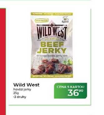 Wild West hovězí jerky 25 g