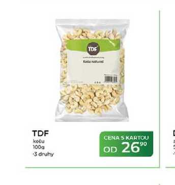 TDF kešu 100g 