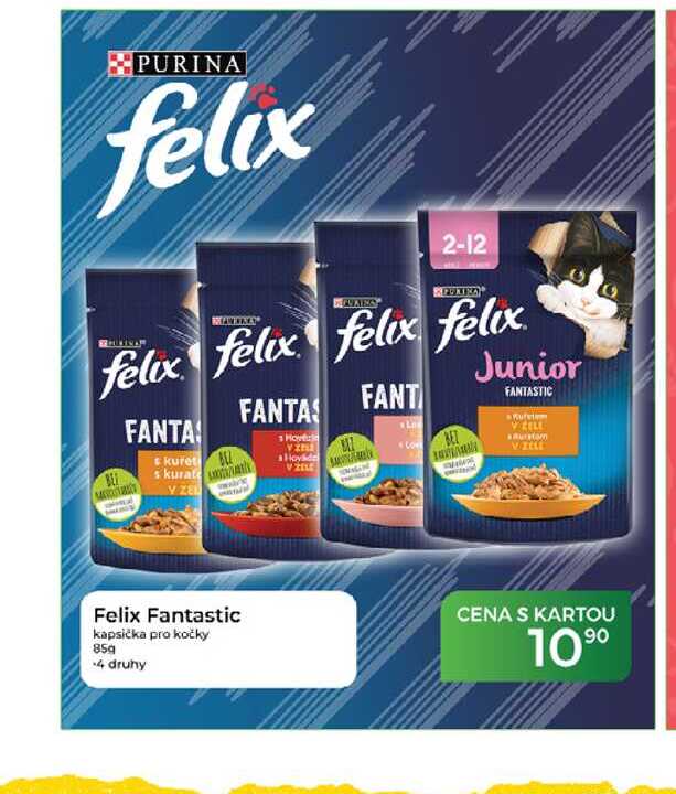 Felix Fantastic kapsička pro kočky 85 g