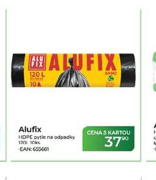 Alufix pytle na odpadky 120 10ks  