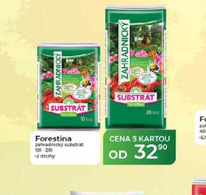 Forestina zahradnicky substrat 10 1-20 1  