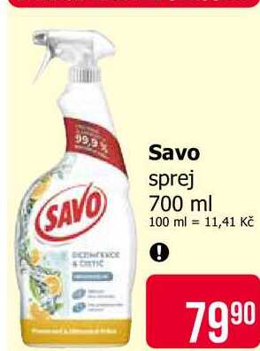 Savo sprej 700 ml 