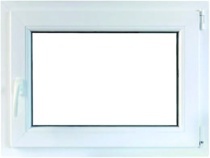 TERAGLASS OKNO PLASTOVÉ TP4000, BÍLÉ, 900 X 900 X 60 MM, P