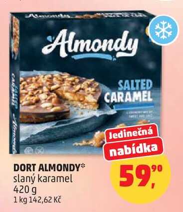 DORT ALMONDY slaný karamel, 420 g 