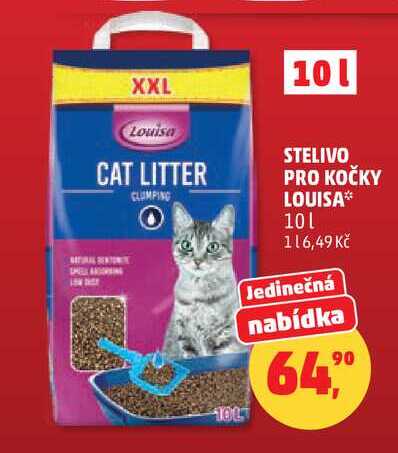 STELIVO PRO KOČKY LOUISA, 10 l 