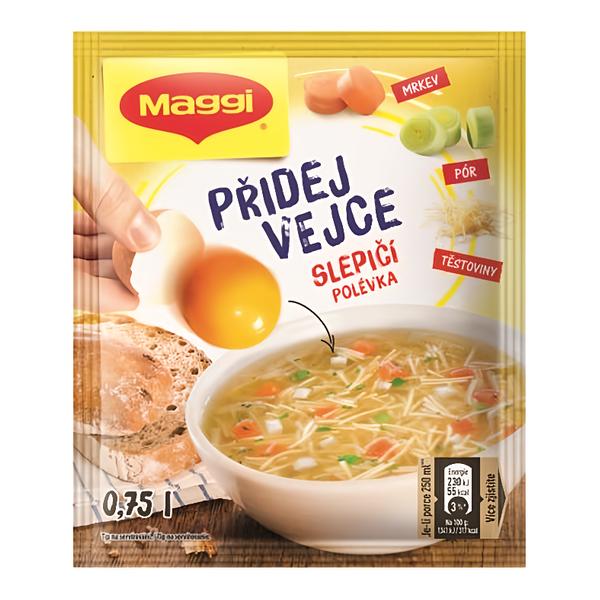 Maggi Přidej vejce Slepičí polévka