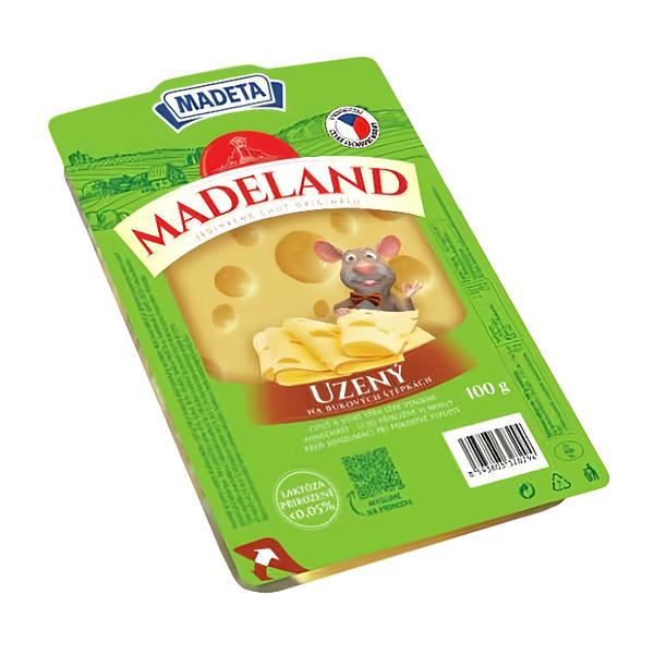 Madeta Madeland uzený sýr 44% holandského typu
