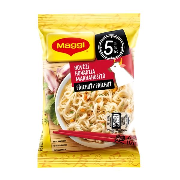 Maggi Instantní nudle s hovězí příchutí sáček