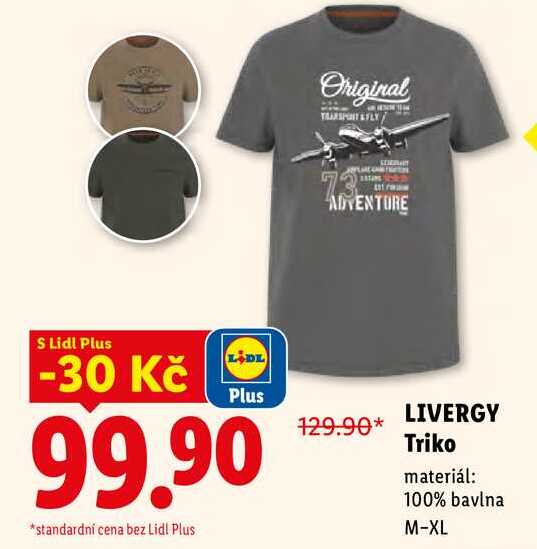 LIVERGY Triko 