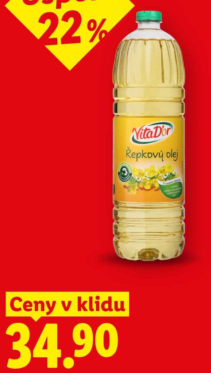 Řepkový olej, 1 l