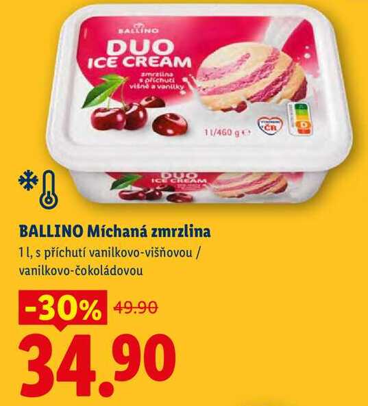 BALLINO Míchaná zmrzlina, 1 l