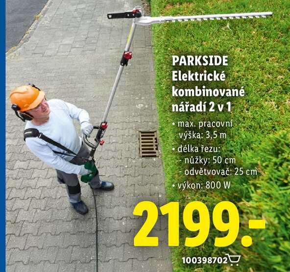 PARKSIDE Elektrické kombinované nářadí 2 v 1 