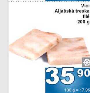 Vici Aljašská treska filé 200 g 