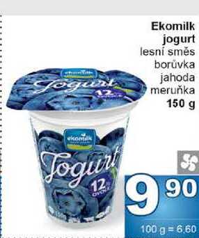 Ekomilk jogurt 150g