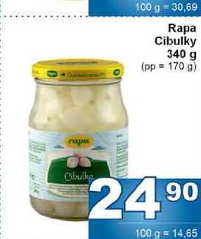 Rapa Cibulky 340 g (pp = 170 g) 