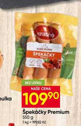 Špekáčky Premium 550 g