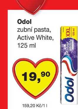 Odol zubní pasta, Active White, 125 ml 