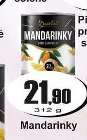 Mandarinky 312 g