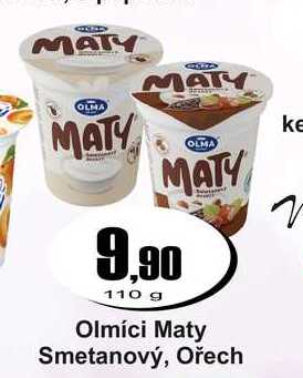 Olmíci Maty Smetanový, Ořech  110 g 