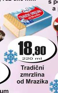 Tradiční zmrzlina od Mrazíka