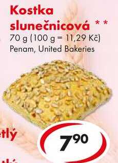 Kostka slunečnicová, 70 g    