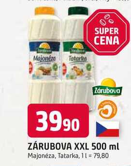 Zárubova Majonéza 500ml