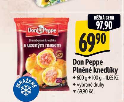   Don Peppe Plněné knedlíky  600 g  