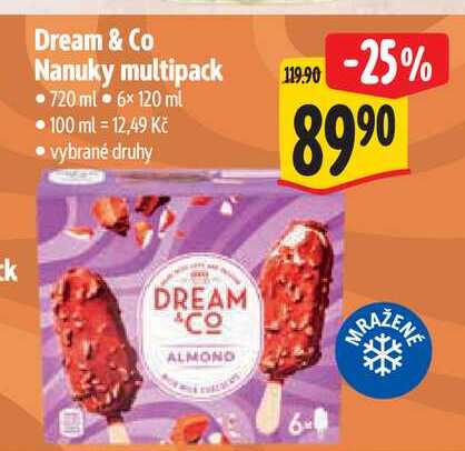 Dream & Co Nanuky multipack 720 ml 
