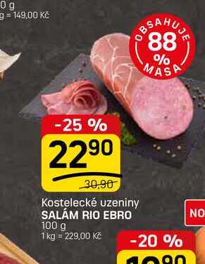 SALÁM RIO EBRO 100 g