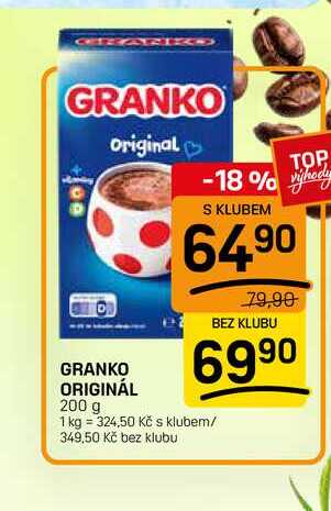 GRANKO ORIGINÁL 200 g