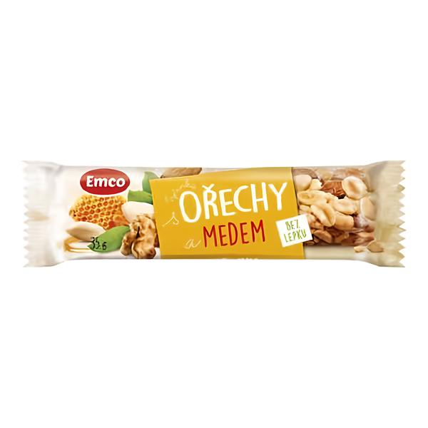 Emco Tyčinka s Ořechy a medem