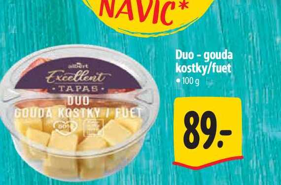  Duo - gouda kostky/fuet 100 g  