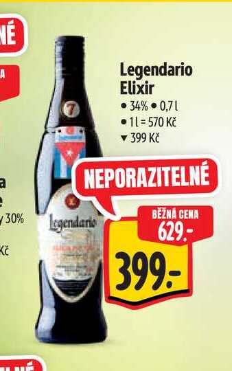 Legendario Elixir 0,7 l