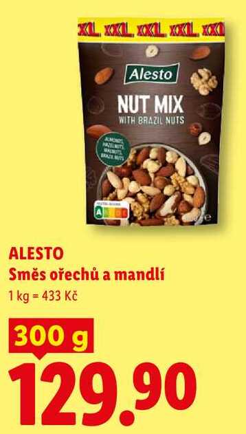 ALESTO Směs ořechů a mandlí, 300 g