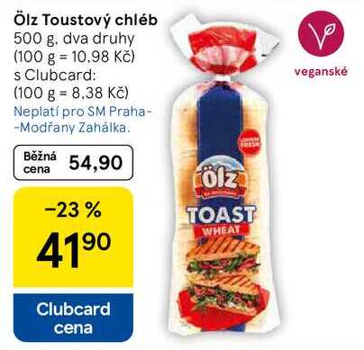 Ölz Toustový chléb, 500 g  