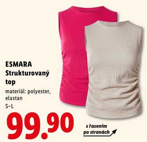 ESMARA Strukturovaný top 
