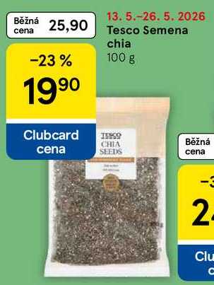 Tesco Semena chia, 100 g 