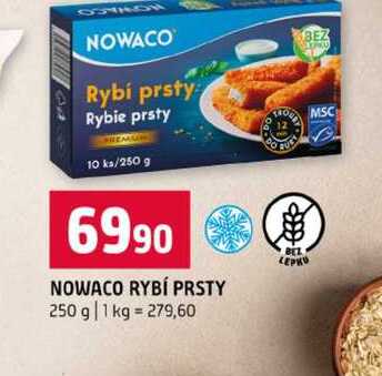 NOWACO RYBÍ PRSTY 250 g 