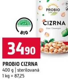 PROBIO CIZRNA 400 g sterilovaná 