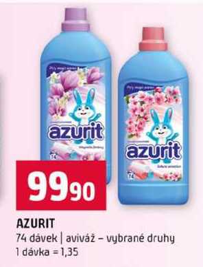 AZURIT 74 dávek aviváž vybrané druhy
