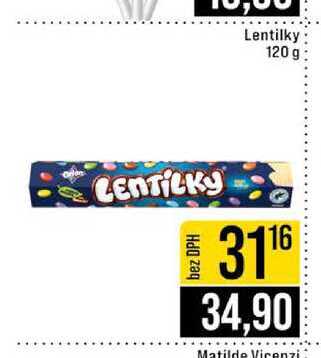 Lentilky 120 g