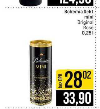 Bohemia Sekt mini Original Rosé 0,25l