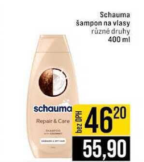 Schauma šampon na vlasy různé druhy 400 ml 