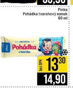 Pinko Pohádka tvarohový nanuk 60 ml