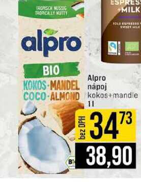 Alpro nápoj kokos+mandle 1l