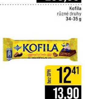 Kofila různé druhy 34-35 g