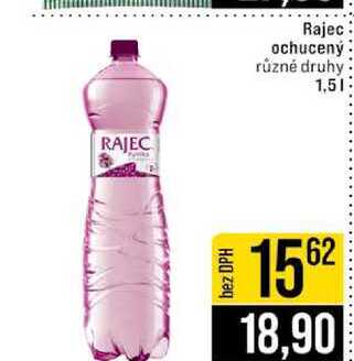 Rajec ochucený různé druhy 1,5l