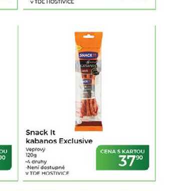 Snack It kabanos Exclusive 120 g