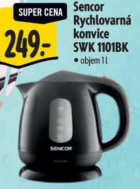 Sencor Rychlovarná konvice SWK 1101BK