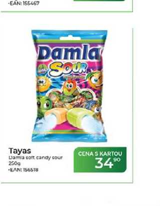 Tayas Damia soft candy sour 250 g